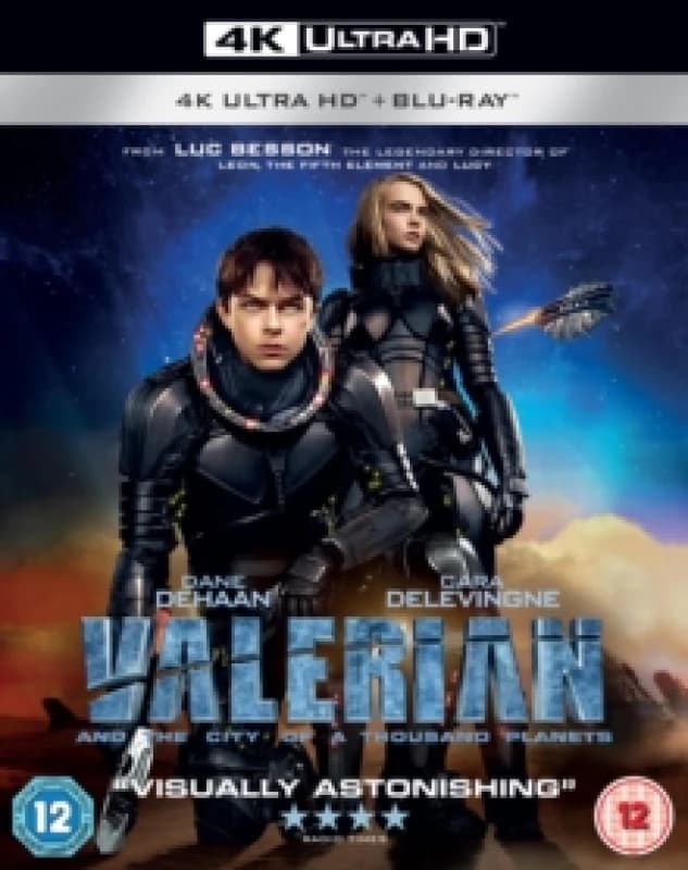 Valerian and the City of a Thousand Planets Bluray 5055761912043