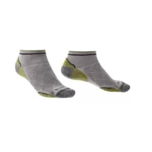 Bridgedale HIKE Ultralight T2 Coolmax Performance Ankle Mens - X-Large Grey/Green
