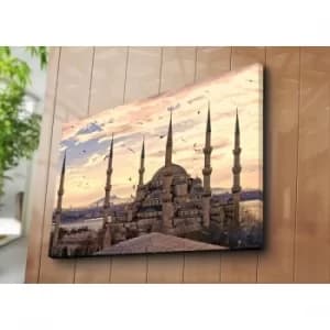 70100C-023 Multicolor Decorative Canvas Painting