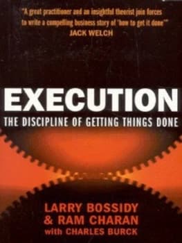 Execution by Larry Bossidy Book