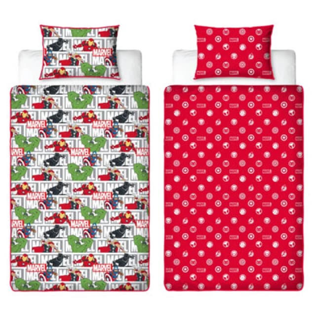Marvel Avengers Avengers Heroes Single Duvet Multicolour unisex Single