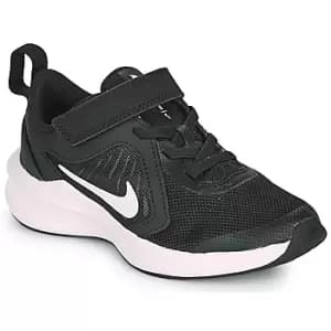 Nike DOWNSHIFTER 10 PS boys's Childrens Sports Trainers (Shoes) in Black - Sizes 10.5 kid,2.5 kid