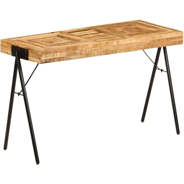 VIDAXL Writing Table Solid Mango Wood 118x50x75cm Vidaxl 8718475610823