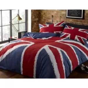 Funky Union Jack King Size Duver Covet Set