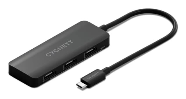 Cygnett Cygnett CY5392CYHUB interface hub USB Type-C Black CY5392CYHUB
