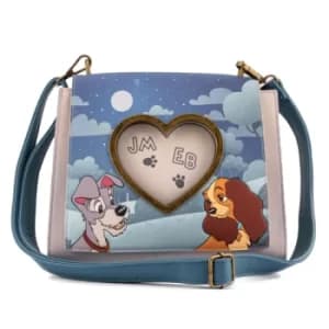 Loungefly Disney Lady And The Tramp Wet Cement Cross Body Bag