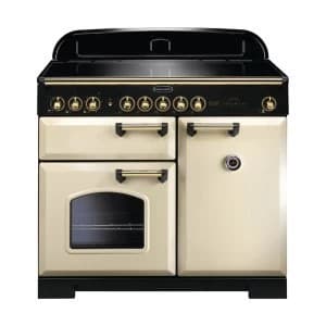 Rangemaster 115580 CDL100EICR-B Classic Deluxe 100cm Induction Range Cooker Cream-B