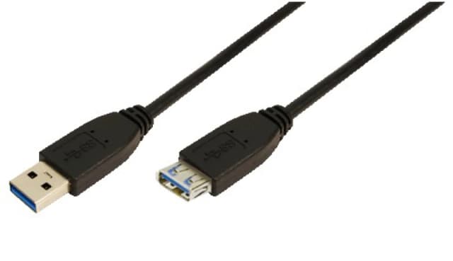 LogiLink 2m USB A - USB A 3.0 F/M USB cable USB 3.2 Gen 1 (3.1 Gen 1)