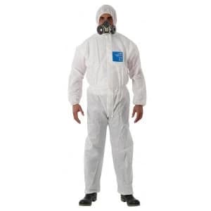 Microgard 1500 Plus Overall White 2XL Ref ANWH15111XXL Up to 3 Day