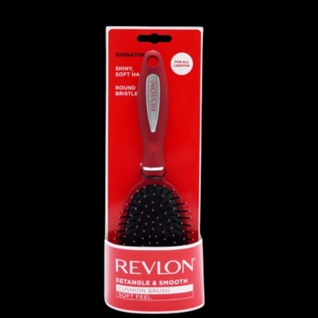 House of Home Revlon Essentials Detangle & Smooth Hair Brush Red Red unisex