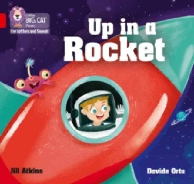Jill Atkins Up in a Rocket Book Multi unisex