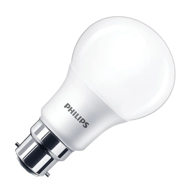 Philips Master Value LED GLS 5.9W B22 Dimmable Warm White Opal