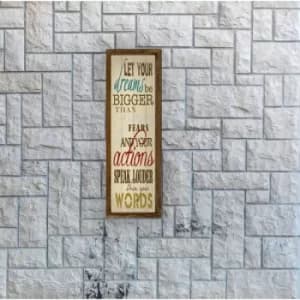 KZM418 Multicolor Decorative Framed MDF Painting