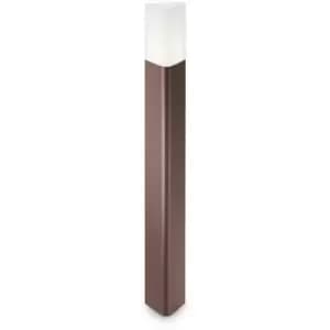 Ideal Lux PULSAR - Outdoor Bollard Lamp 1 Light Coffee IP44, E27