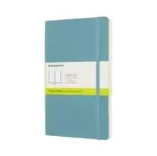 Moleskine Reef Blue Notebook Large Plain Soft