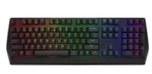 Alienware AW410K keyboard USB QZERTY US International Black