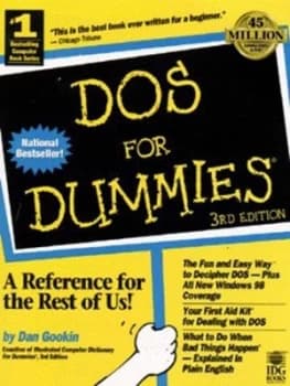 Dos for Dummies by Dan Gookin Paperback