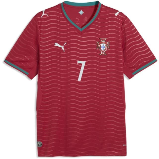 Puma Mens PUMA Portugal Ronaldo Home Shirt 2026 Ronaldo 7 male S