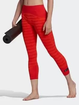 adidas Marimekko Aeroknit 7/8 Tights, Orange Size XS Women