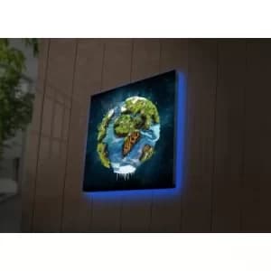2828DACT-33 Multicolor Decorative LED Lighted Canvas Painting