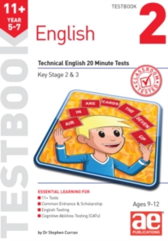 11+ English Year 5-7 Testbook 2 Paperback / softback