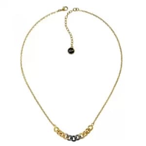 Ladies Karl Lagerfeld Gold Plated Ombre Chain Necklace