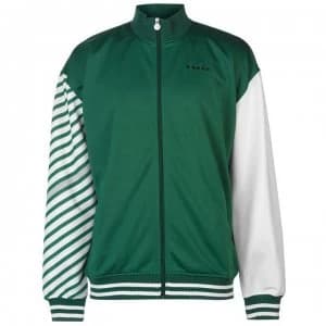 Diadora Barra Tracksuit Top - Verdant Green
