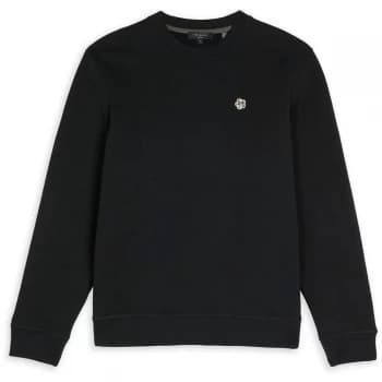 Ted Baker Hatton Ls Sweatshirt - BLACK