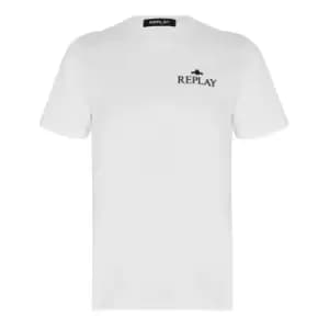 Replay Small Logo T-Shirt - White