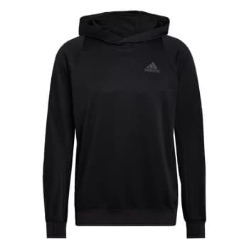 adidas Run Icon Hoodie Mens - Black
