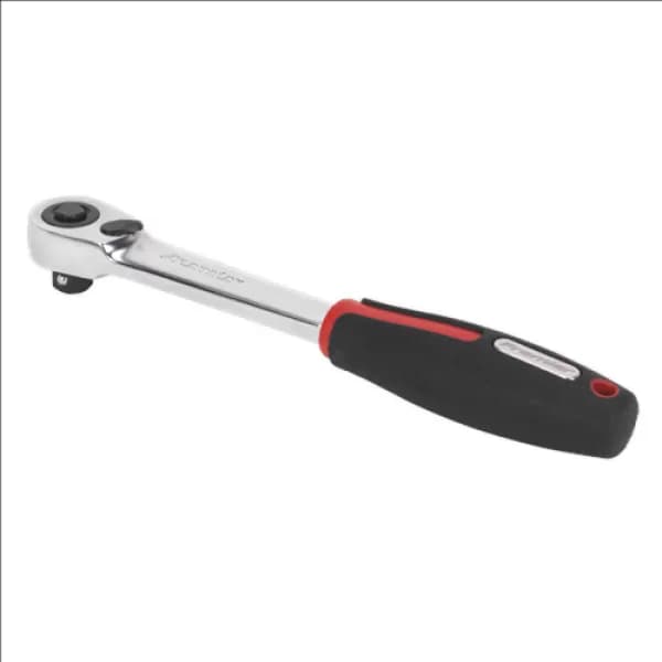 Genuine SEALEY AK8981 Ratchet Wrench 3/8Sq Drive Compact Head 72-Tooth Flip