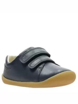 Clarks Roamer Craft Toddler Shoe, Navy, Size 4 Younger