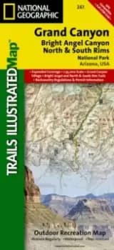 Grand Canyon, Bright Angel Canyon/north & South Rims : Trails Illustrated National Parks