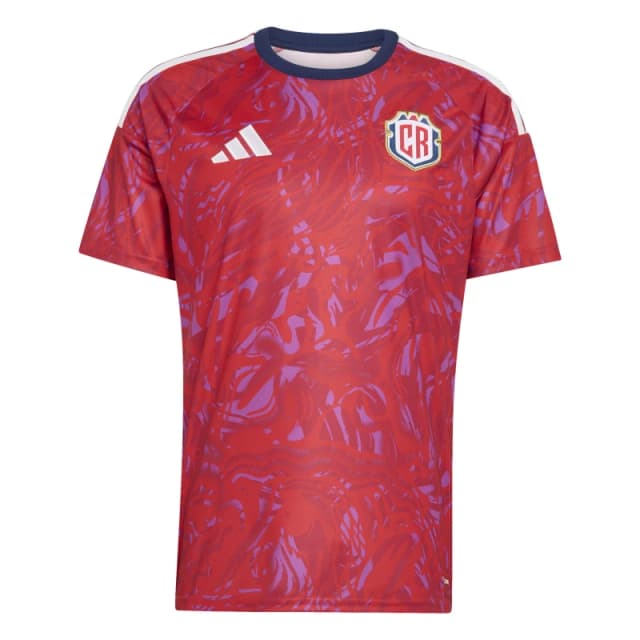 adidas Costa Rica Home Shirt World Cup 2026 Mens Red/Blue male L