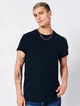 Superdry Orange Label Vintage Emb T-Shirt, Navy, Size 3XL, Men