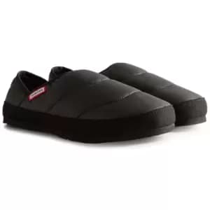 Hunter Mens Puffer Slippers Black 6 (EU39)