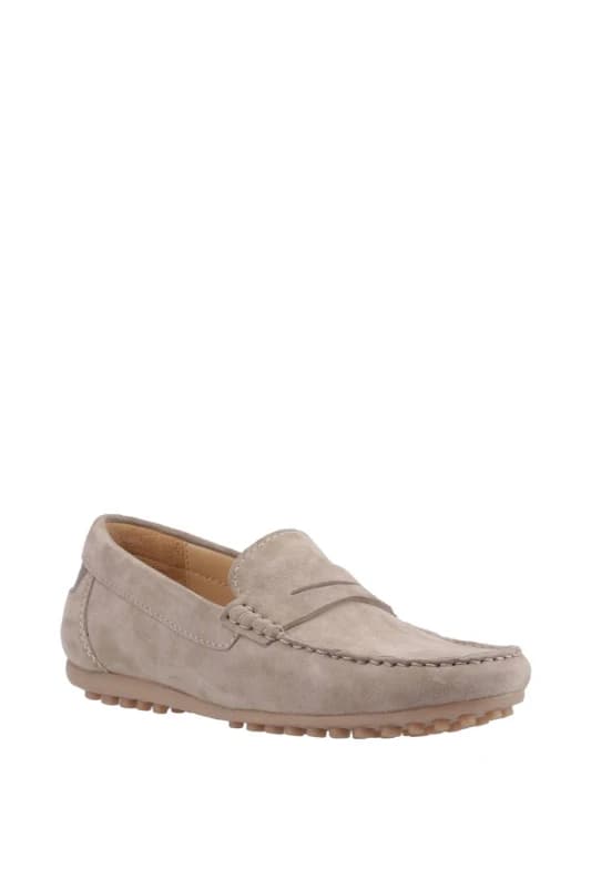 Cotswold Womens Combe Loafer in Taupe Size: 6 Taupe Female 6