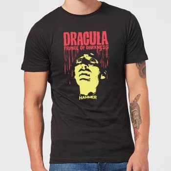 Hammer Horror Dracula Prince Of Darkness Mens T-Shirt - Black - 3XL - Black