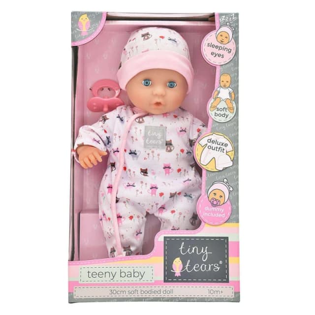 Tiny Tears Teeny Baby 30cm Doll Multi unisex