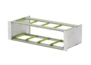 Bopla Interzoll Subrack, 3U, 84HP, 218mm Depth