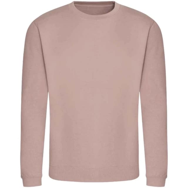 AWDis AWDis Men Just Hoods Sweatshirt in Dusty Pink Size: X-Small Dusty Pink XS Male 5063470795642
