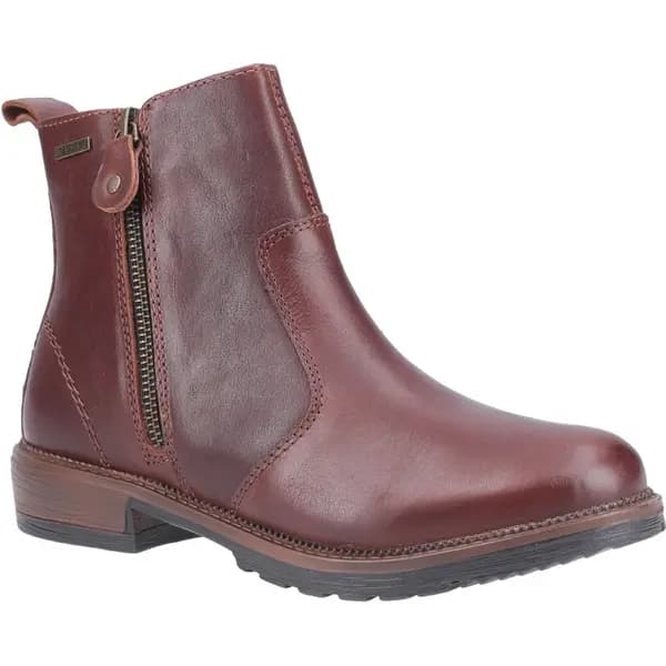 Hush Puppies Womens Ashwicke Waterproof Zip Chelsea Ankle Boots - UK 6 Brown female GDE2508BRO6