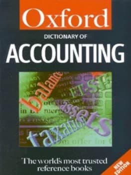 Oxford Dictionary of Accounting by Roger Hussey Book