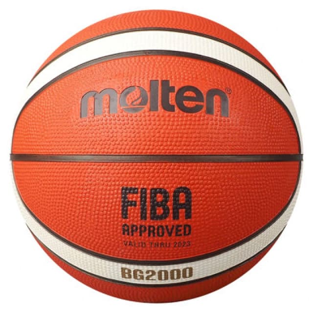 Molten Bg2000 Basketball - Fiba Approved Indoor & Outdoor Training Ball For All Ages