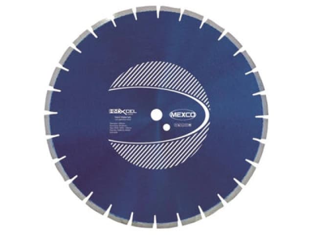 Mexco Hmxcel40020 Xcel Grade Hard Materials Diamond Blade 400 X 20mm Mexhmxl400