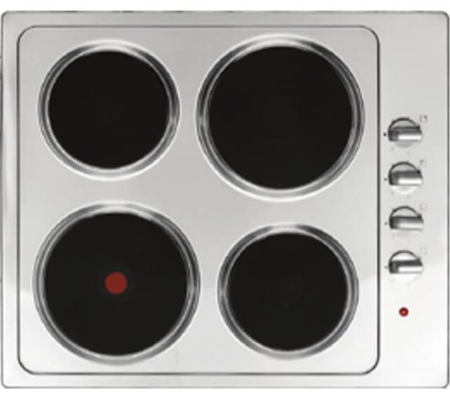 STATESMAN EH160SS 60cm Electric Solid Plate Hob - Stainless Steel 5016368008676