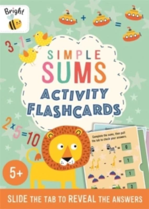 Simple Sums Activity Flashcards Postcard book or pack