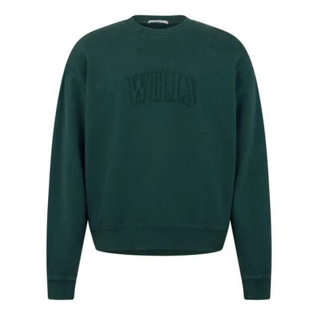Jack Wills Applique Crew Sweater - Green Green XS