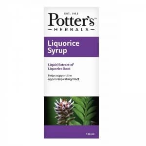 Potters Herbals Liquorice Syrup 135ml