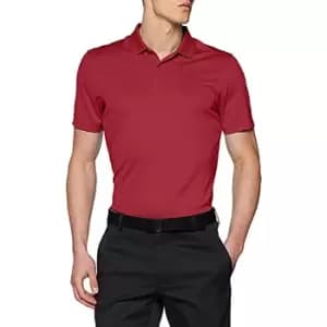 Nike Mens Solid Victory Polo Shirt (S) (Red)